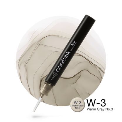 Copic Ink refill 12ml – W3 Warm Gray #3