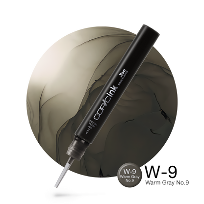 Copic Ink refill 12ml – W9 Warm Gray #9
