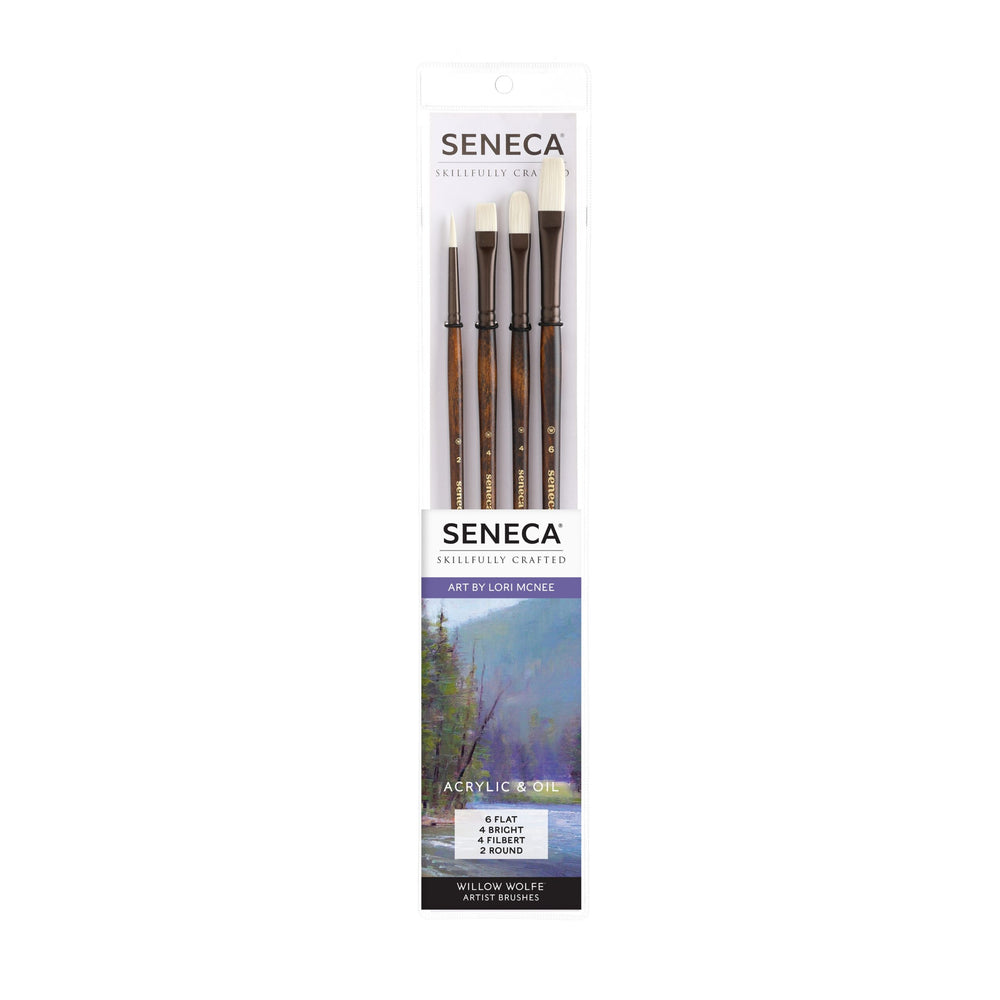 Willow Wolfe Seneca Plein Air Set of 4 - Lori McNee