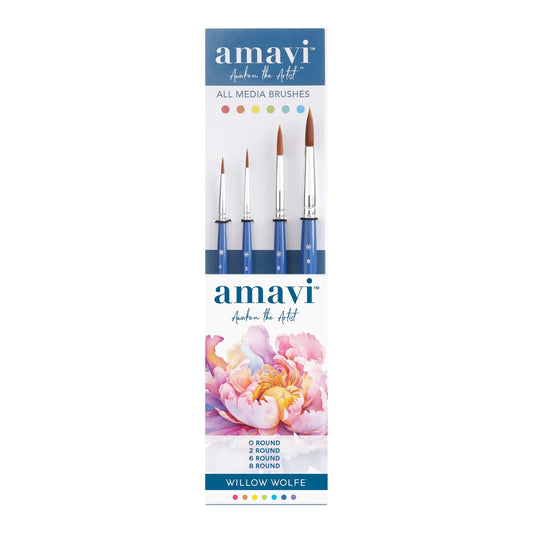 Willow Wolfe Amavi Basic Strokes Set of 4