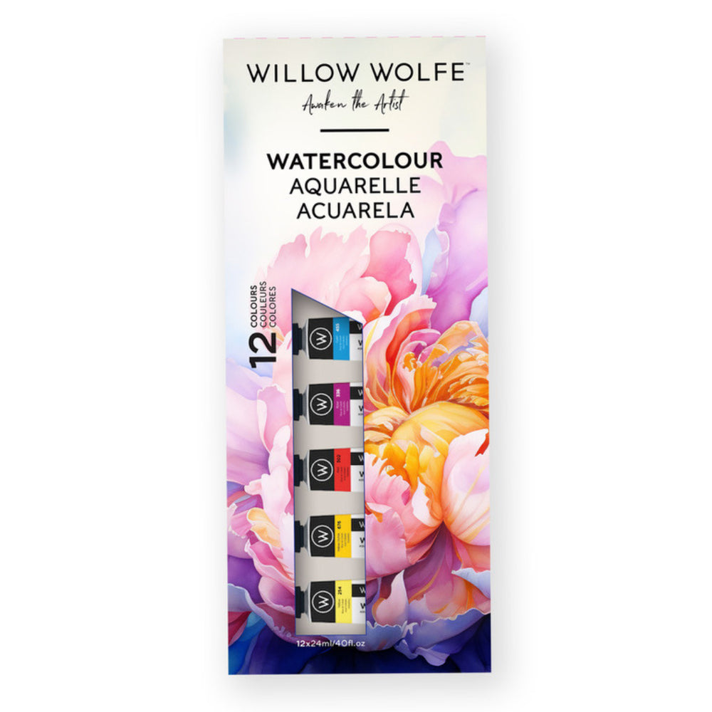 Willow Wolfe Amavi Watercolour Paint Set of 12