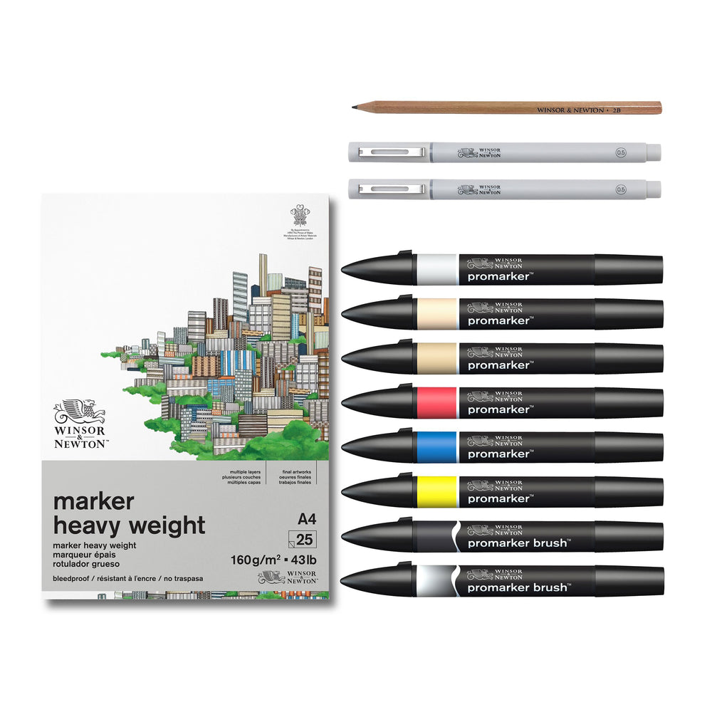 Winsor & Newton Graphic Art Manga Set of 12