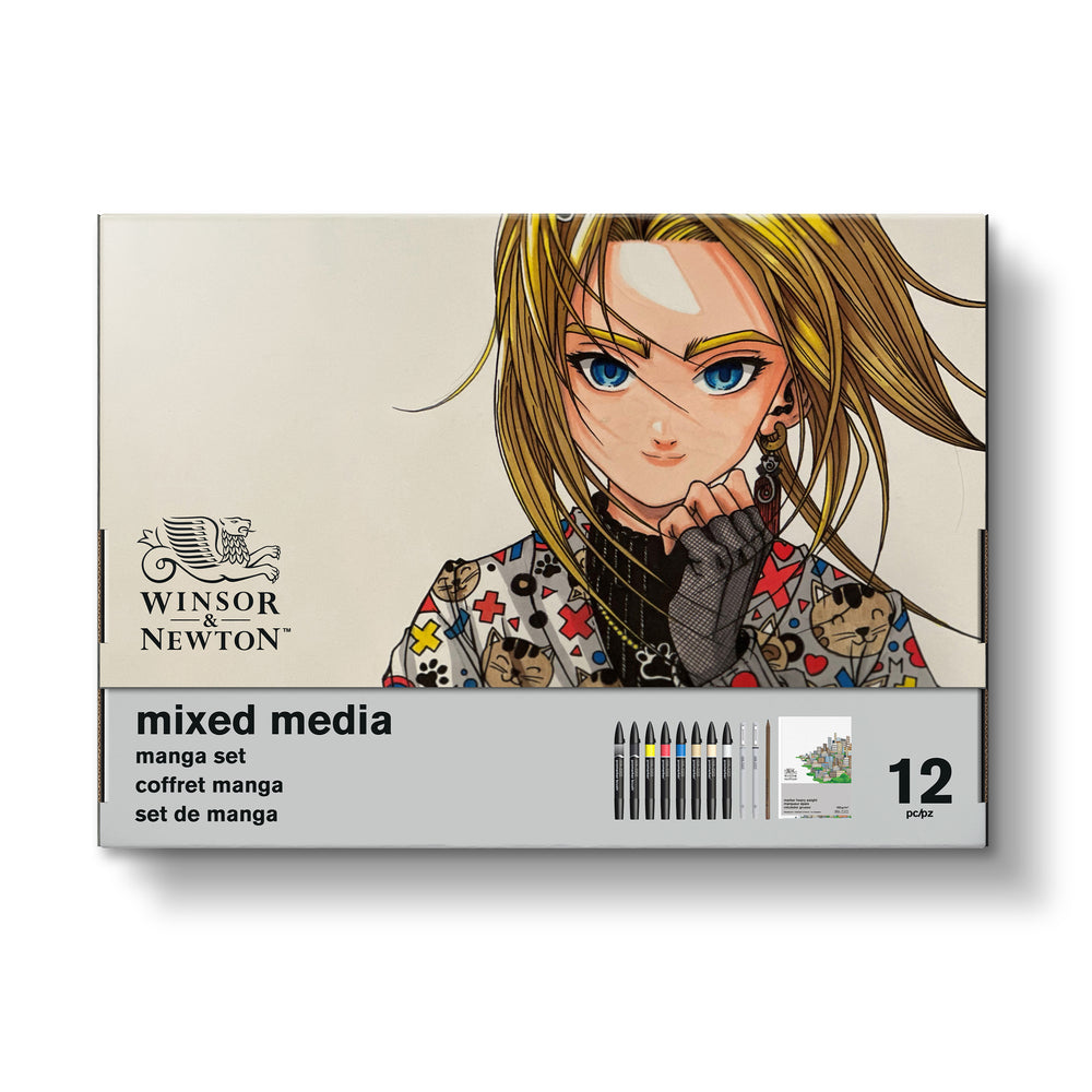 Winsor & Newton Graphic Art Manga Set of 12