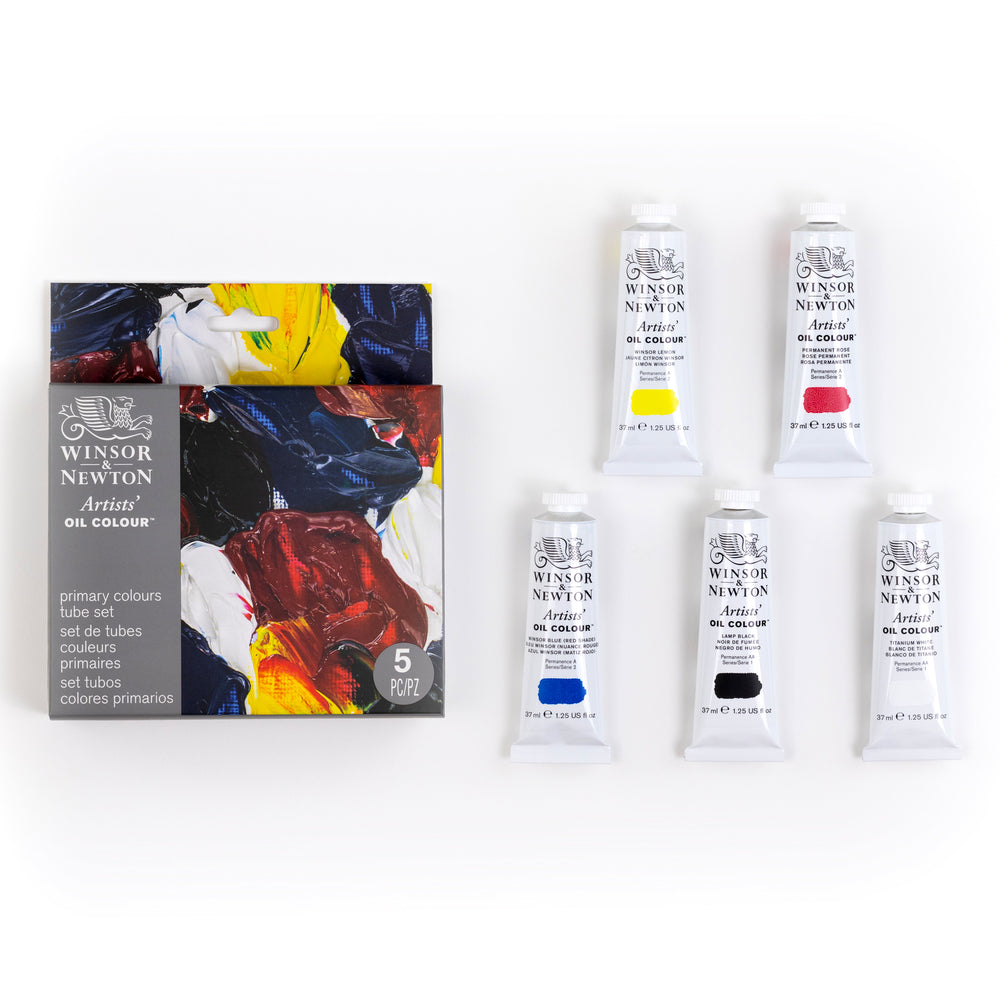 Winsor & Newton Artist's Oil Colours Primary Set of 5