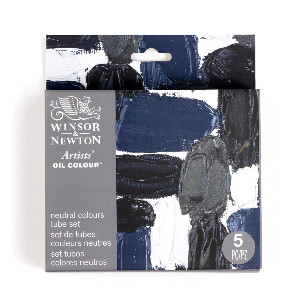 Winsor & Newton Artist's Oil Colours Neutral Set of 5