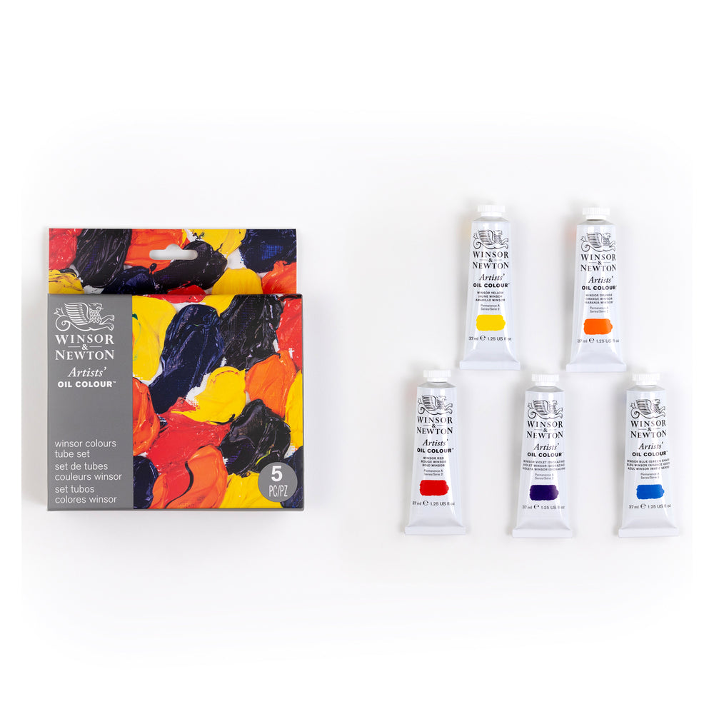 Winsor & Newton Artist's Oil Colours Winsor Set of 5