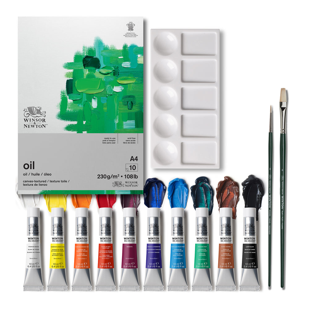 Winsor & Newton Winton Oil Colour Essential 14 Piece Set