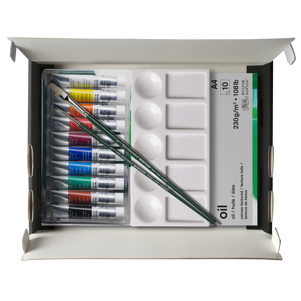 Winsor & Newton Winton Oil Colour Essential 14 Piece Set