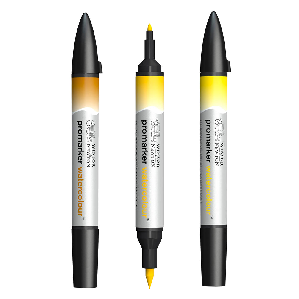 Winsor & Newton Promarker Watercolour - White or Yellow