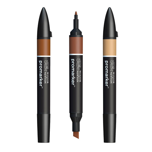 Winsor & Newton Promarkers - Browns