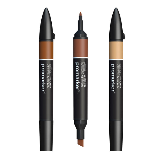Winsor & Newton Promarkers - Browns