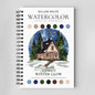Willow Wolfe Watercolor Workbook - Winter Glow by Nya Wolfe