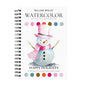 Willow Wolfe Watercolor Workbook - Happy Holidays