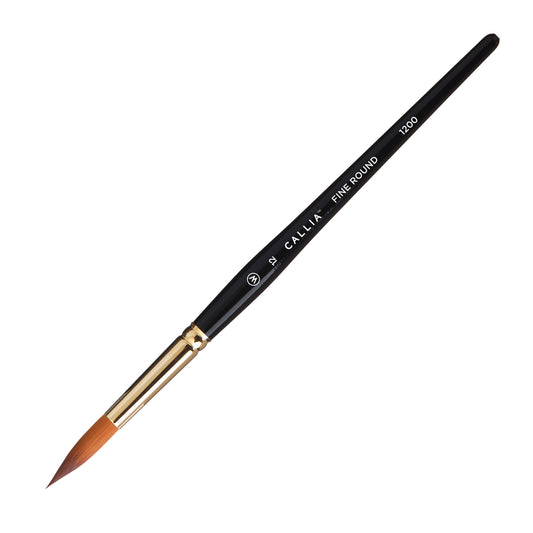 Willow Wolfe Callia Mixed Media Brushes - Fine Round