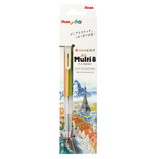 Pentel Art Multi 8 Colour Pencil