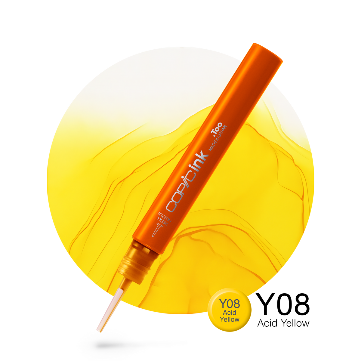 Copic Ink refill 12ml – Y08 Acid Yellow