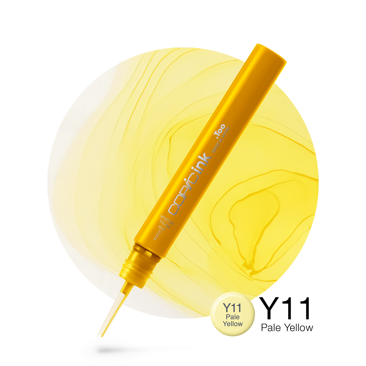Copic Ink refill 12ml – Y11 Pale Yellow