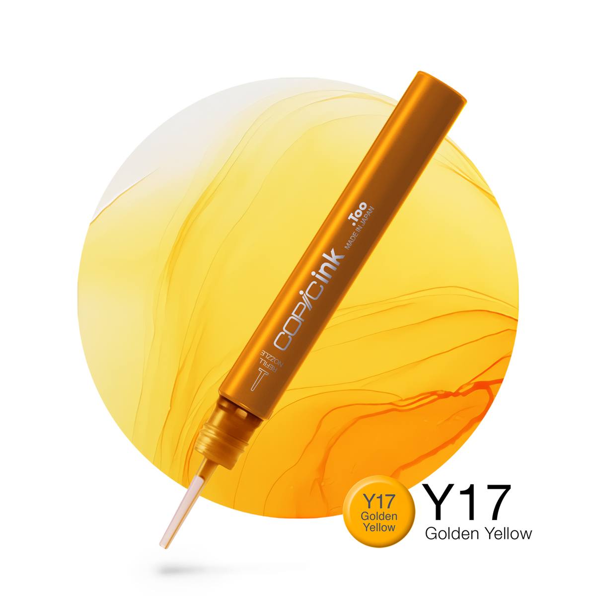 Copic Ink refill 12ml – Y17 Golden Yellow