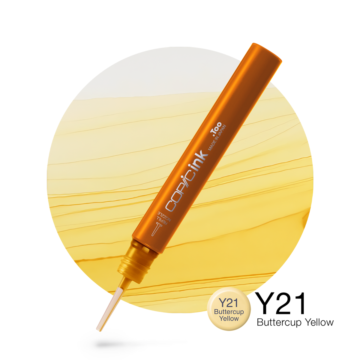 Copic Ink refill 12ml – Y21 Buttercup Yellow