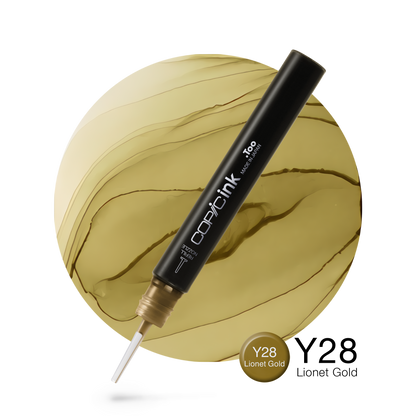 Copic Ink refill 12ml – Y28 Lionet Gold