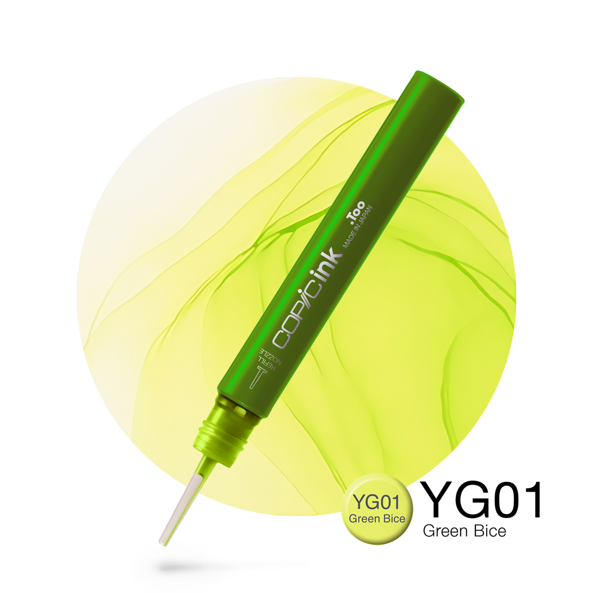 Copic Ink refill 12ml – YG01 Green Bice