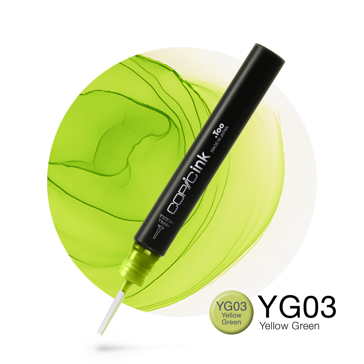 Copic Ink refill 12ml – YG03 Yellow Green