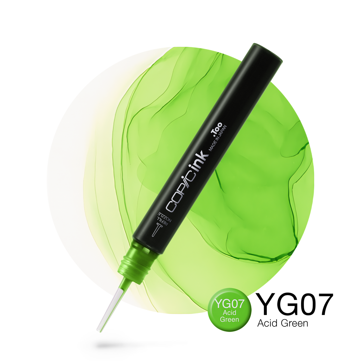 Copic Ink refill 12ml – YG07 Acid Green