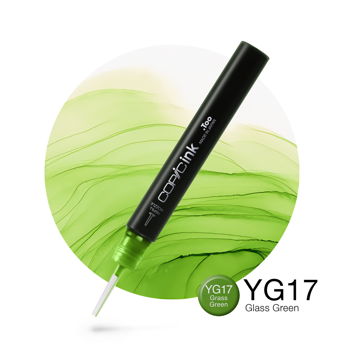 Copic Ink refill 12ml – YG17 Grass Green