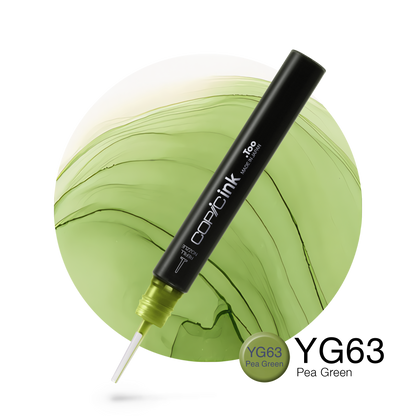 Copic Ink refill 12ml – YG63 Pea Green