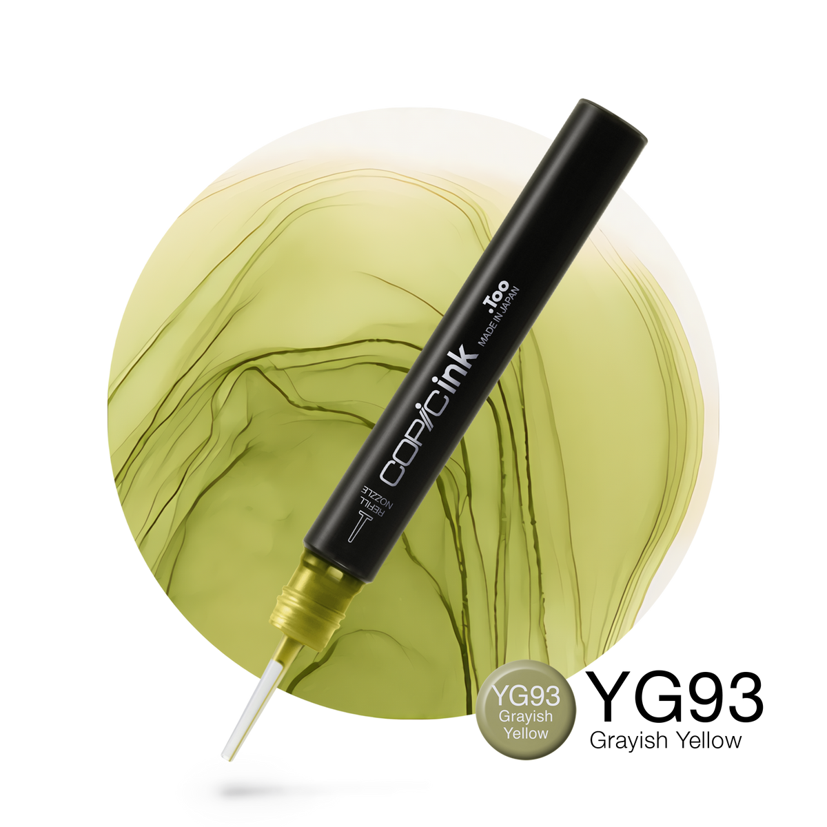 Copic Ink refill 12ml – YG93 Grayish Yellow
