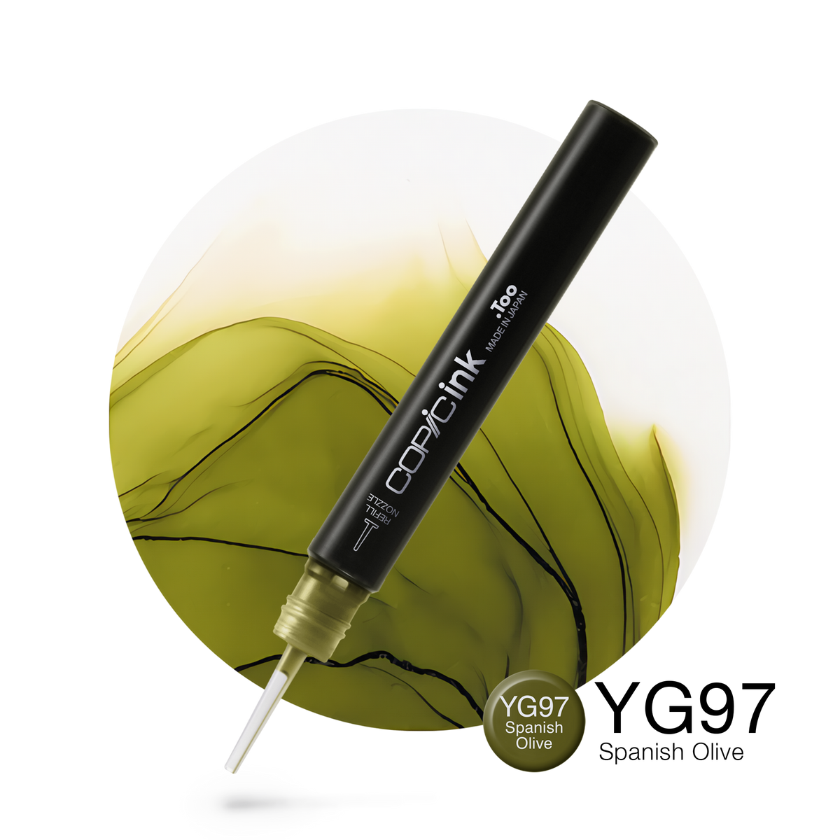 Copic Ink refill 12ml – YG97 Spanish Olive