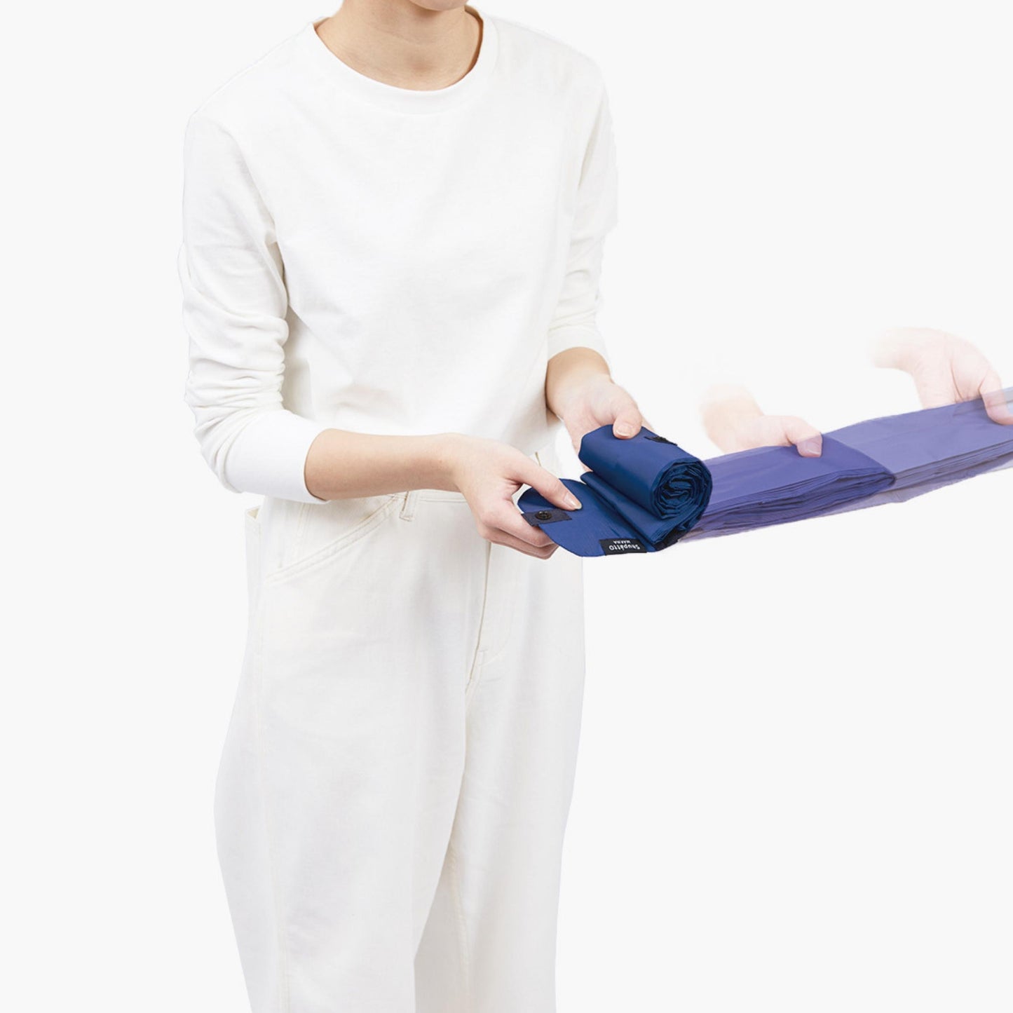 Shupatto Compact Large - Yoru (navy blue)