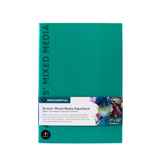Opus Essential Artists' Mixed Media Paperback Book (Portrait)