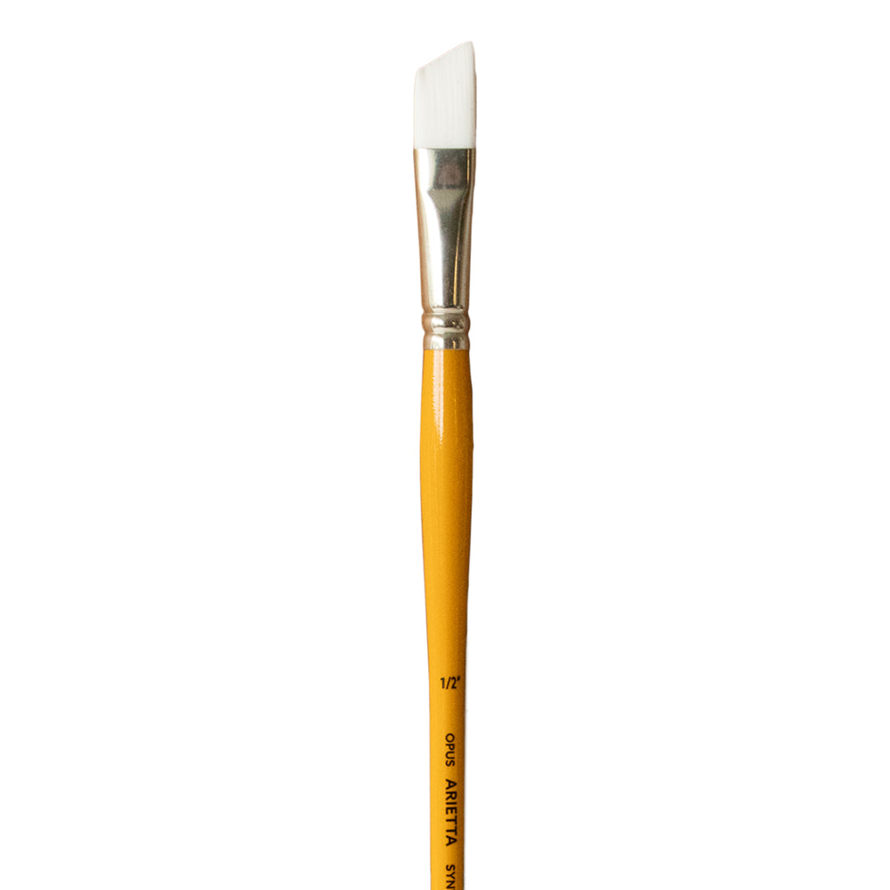 Opus Arietta Acrylic Brushes - Angle