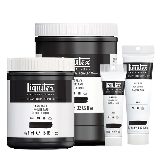 Liquitex Professional Heavy Body Acrylics - Black
