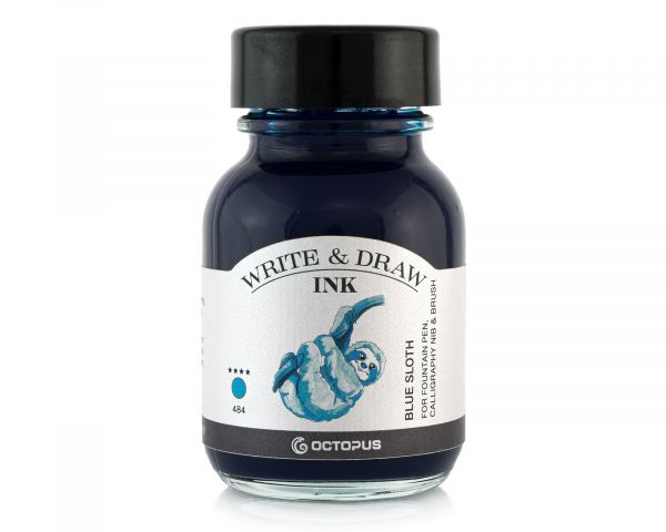 Octopus Write and Draw Ink Blue Sloth 50ml