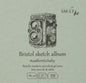 SM•LT #Authenticbaby Bristol Sketch Album – 8,9 cm x 8,9 cm