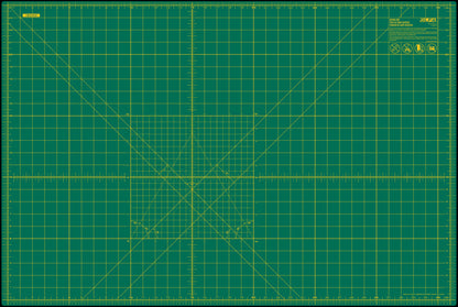 OLFA Double Sided Rotary Mat Green 24" x 36"