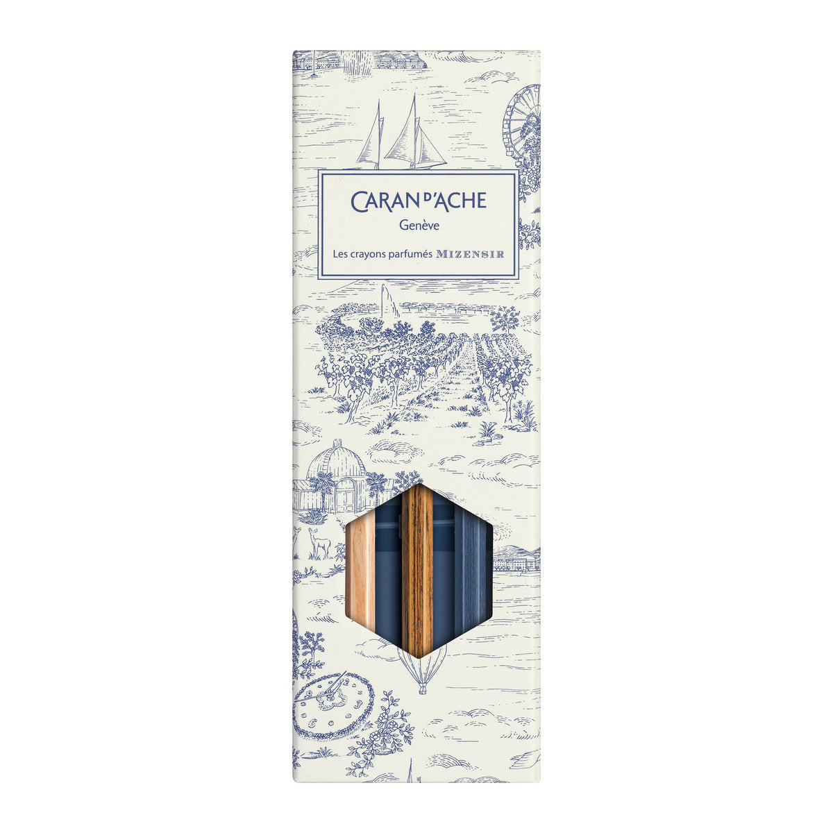 Caran d'Ache Toile de Jouy Les Crayons de la Maison scented pencils
