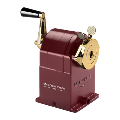 Caran d'Ache Toile de Jouy sharpening machine, side view