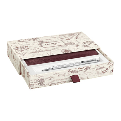 Caran d'Ache Toile de Jouy Ecridor Ballpoint Pen Gift Set
