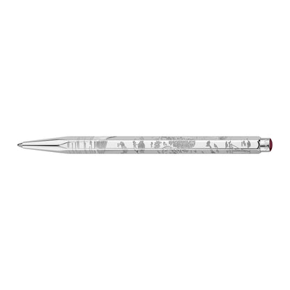 Caran d'Ache Toile de Jouy Ecridor Ballpoint Pen Gift Set