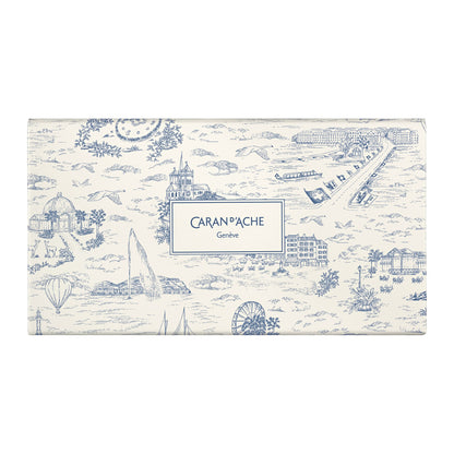Caran d'Ache Toile de Jouy Mixed Media Set closed box
