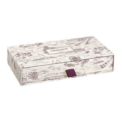 Caran d'Ache Toile de Jouy Léman Fountain Pen Gift Set