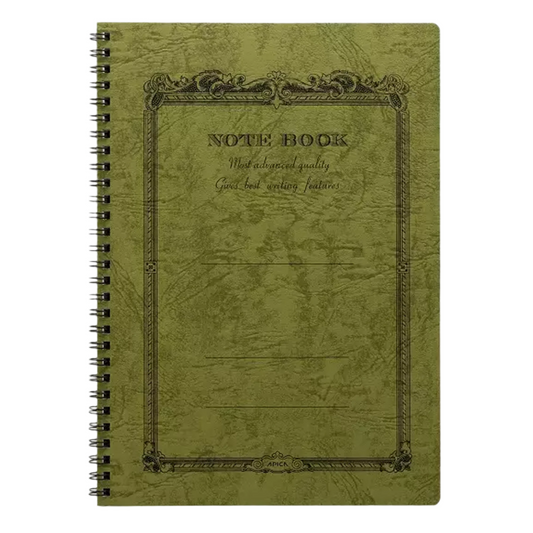 Apica Twin Ring Notebook - Semi B5, Olive