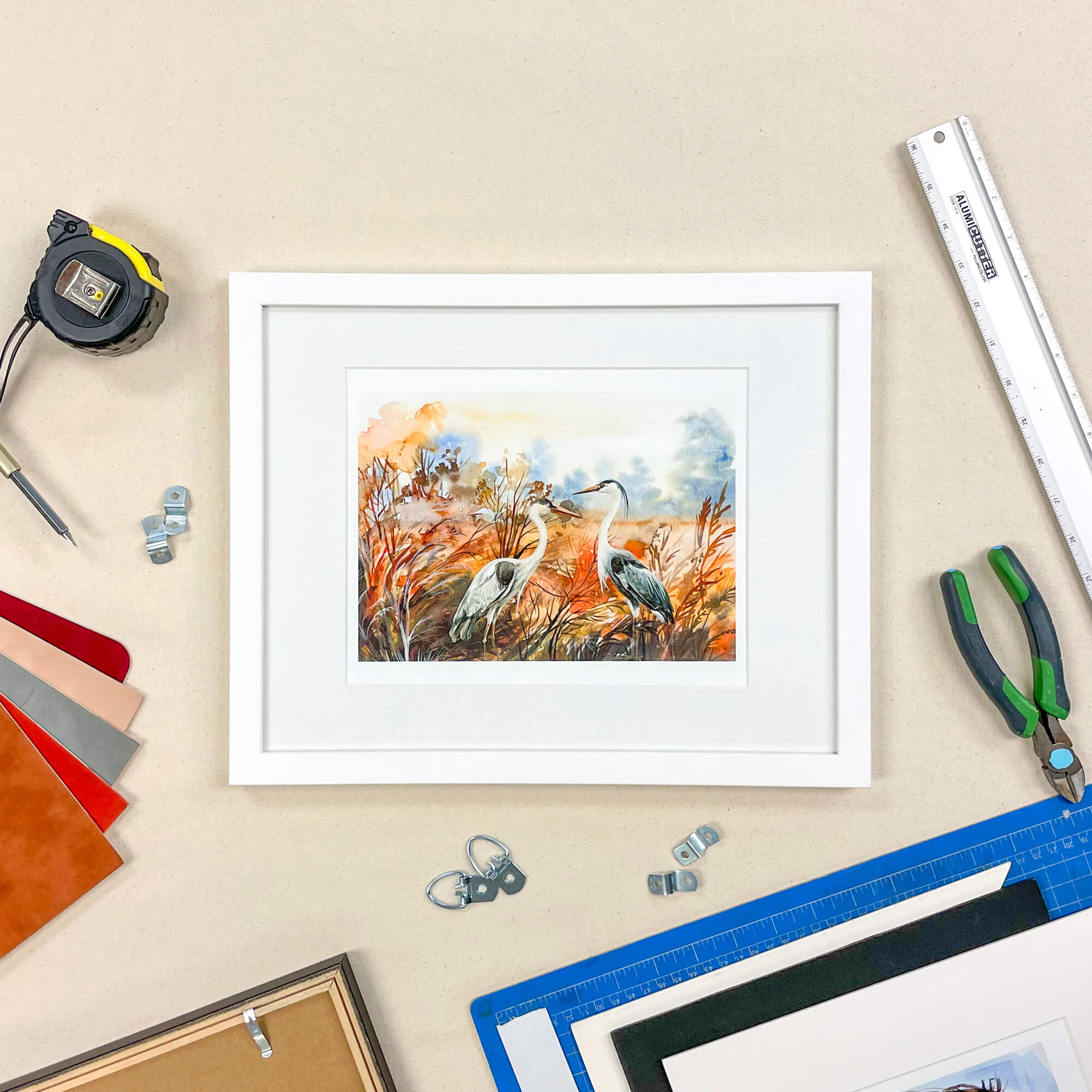 Framing a online picture