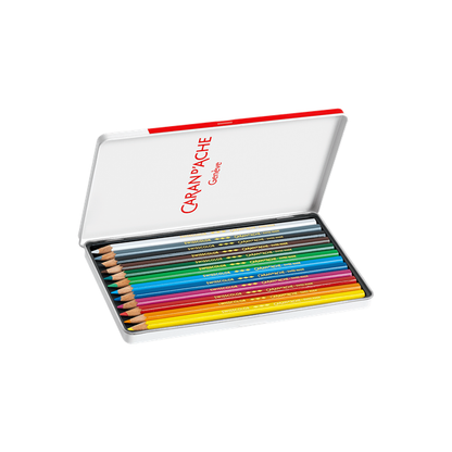 Swisscolor Colour Pencil Set of 12 - Metal tin