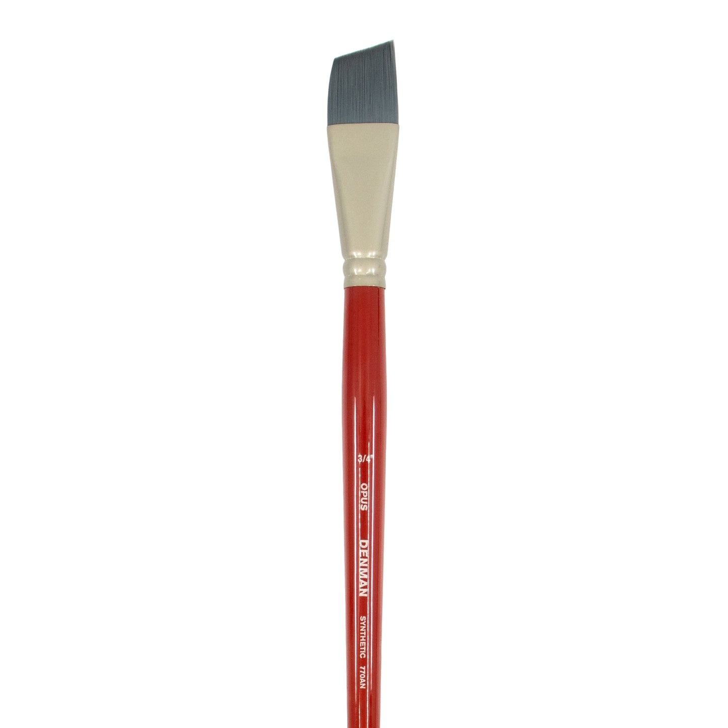 Opus Denman Acrylic Brushes Long Handle - Angle