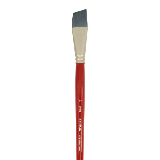 Opus Denman Acrylic Brushes Long Handle - Angle