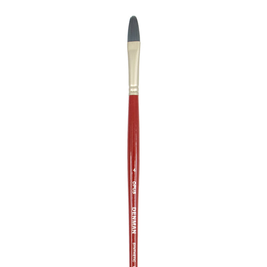 Opus Denman Acrylic Brushes Long Handle - Filbert